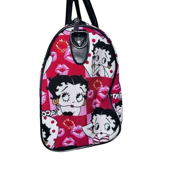 BEAUTIFUL VINTAGE Betty Boop  duffle / purse bag  purse GREAT CONDITION - Picture 8 of 12